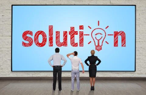 Solution Stock-Fotos