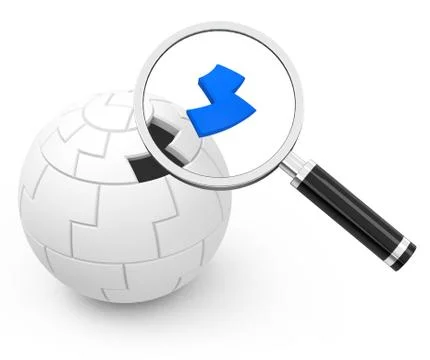 The solution piece Stock Illustration