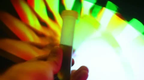 Solution test tube testtube trippy drugs Stock Footage 16294745