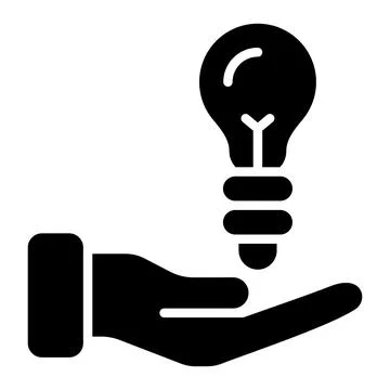 Solution Vector Icon Design Illustration Stock Illustration
