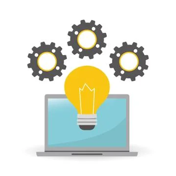 Solution vector illustration , vector icon Stockillustratie
