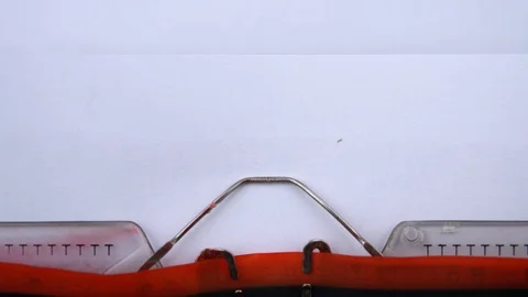 Solution - word printed on an old typewriter in red letters, close up. Stock-Footage 126777210