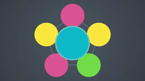 Solution,conclusion circle diagram flow chart, six circle. 2 Stock Footage 59216183