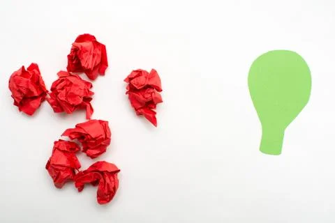 Solutions concept for clear thought process Stock Photos