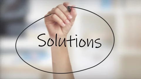 Solutions Stock Footage 283493602
