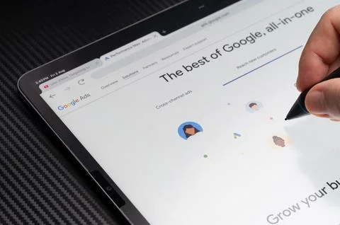 Solutions for google ads Stock Photos