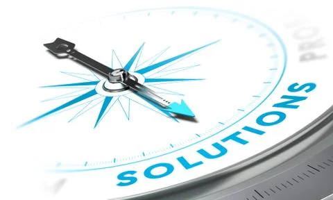 Solutions Stockillustratie