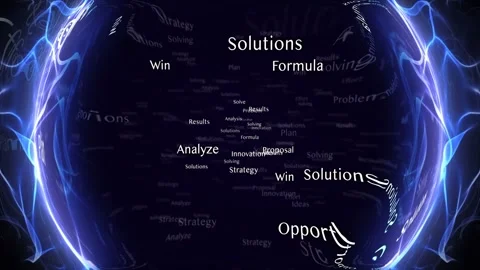 SOLUTIONS Keywords Animation, Background, Loop 库存影片 308930672