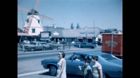 Solvang Visit 1967 Stock Footage 158054780