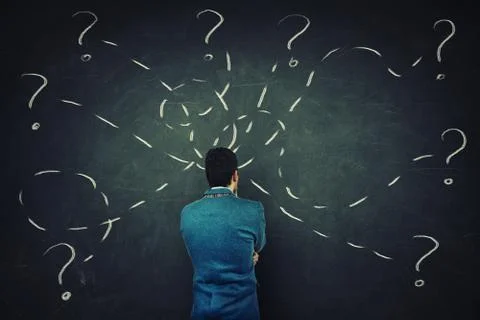 Solve different tasks Stock Photos