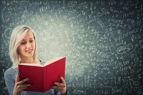 Solve equation Stock Photos