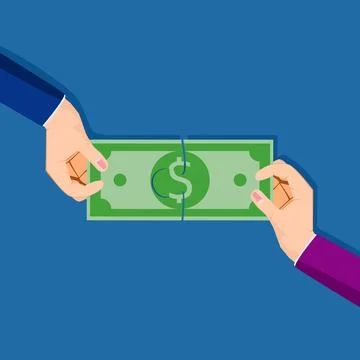 Solve financial problems. Planning and Solving Money Puzzles Illustrazione stock