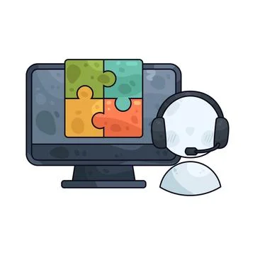 Solve illustration Stock Illustration
