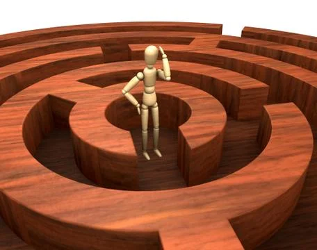 Solve a problem Stock Illustration