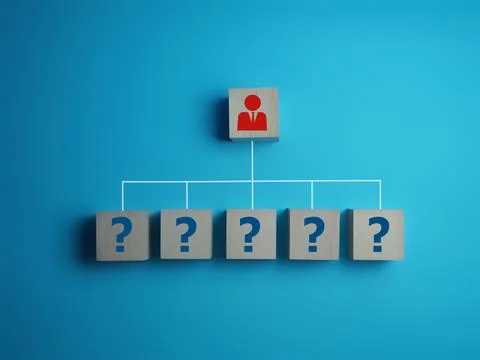 Solve a problem, Multiple problems, Businessman with question mark 写真素材