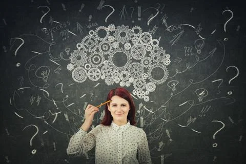 Solve tasks Stockfoto's