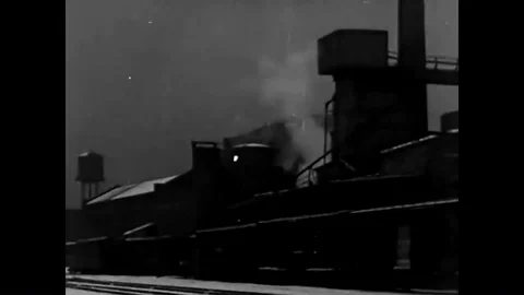 A solvent extraction process is used to make soybean oil for paints and Stock Footage 88896848