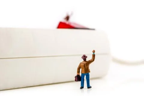 Solving energy problem Stock Photos