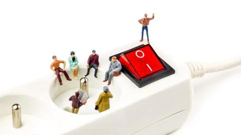 Solving energy problem Foto stock