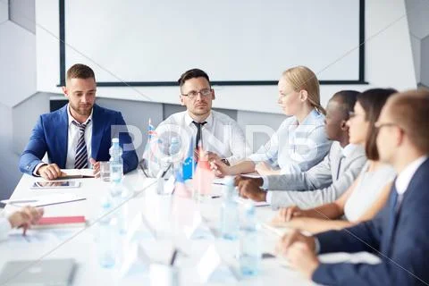 Solving international problems Stock Photos