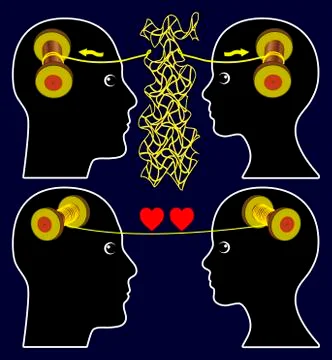 Solving Marital Problems Illustrazione stock