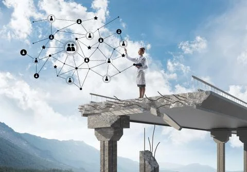 Solving medical problems by means of modern technologies 스톡 사진