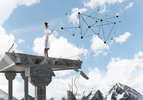 Solving medical problems by means of modern technologies 스톡 사진