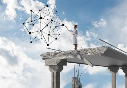 Solving medical problems by means of modern technologies Foto stock