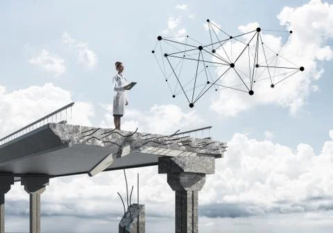 Solving medical problems by means of modern technologies 스톡 사진