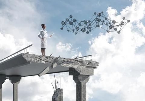 Solving medical problems by means of modern technologies 스톡 사진