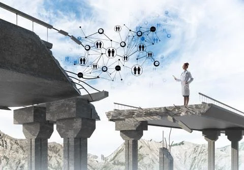 Solving medical problems by means of modern technologies Foto stock