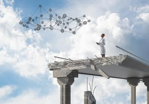 Solving medical problems by means of modern technologies 스톡 사진