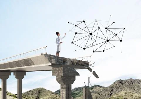 Solving medical problems by means of modern technologies 스톡 사진