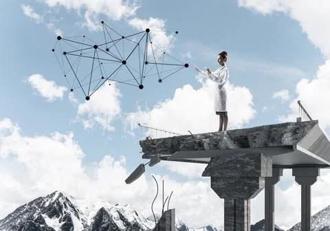 Solving medical problems by means of modern technologies 스톡 사진