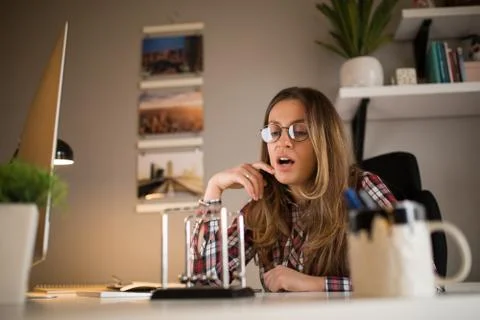 Solving the problem Foto stock