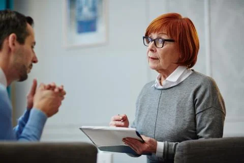 Solving psychological problems Stockfoto's