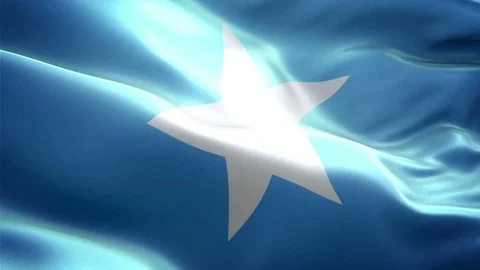 Somali Flag Stock Footage 116399138