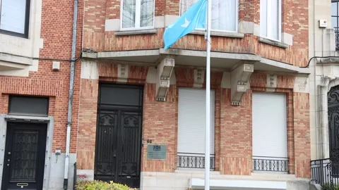 SOMALIA EMBASSY BRUSSELS Stock Footage 143158052