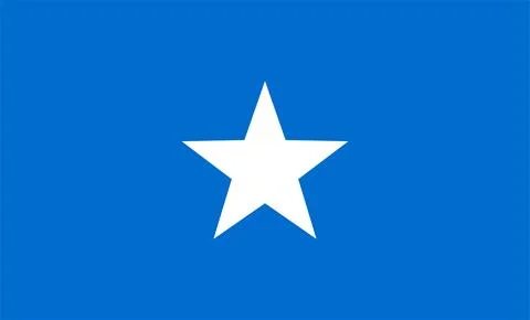 Somalia Flag Design Stock Illustration
