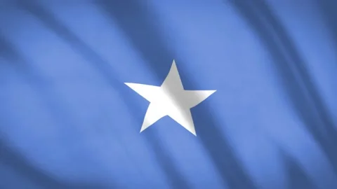 Somalia Flag  Video stock 188163014