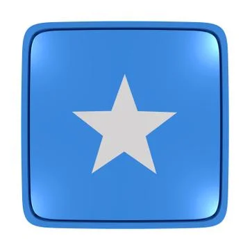 Somalia flag icon Stock Illustration