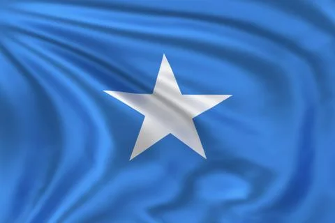 Somalia flag イラスト素材