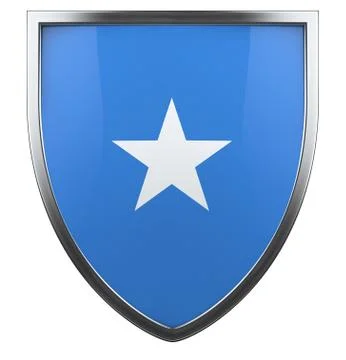 Somalia flag Stock Illustration