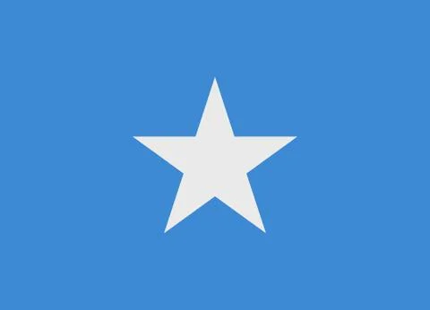 Somalia flag イラスト素材