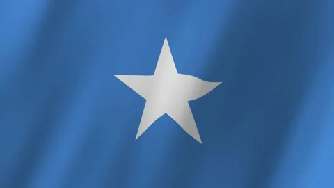 Somalia flag waving animation Stock Footage 222490171