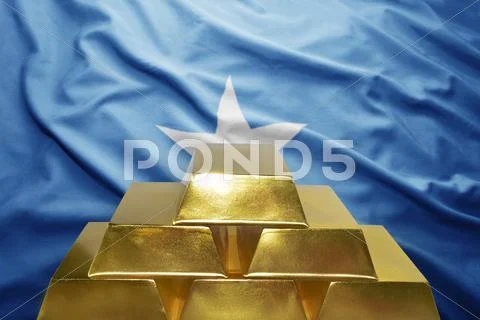 Somalia gold reserves Stock Photos