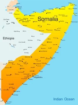 Somalia Stock Illustration