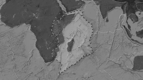 Somalian plate - close-up. Eckert III. Bilevel Vidéo 286814180