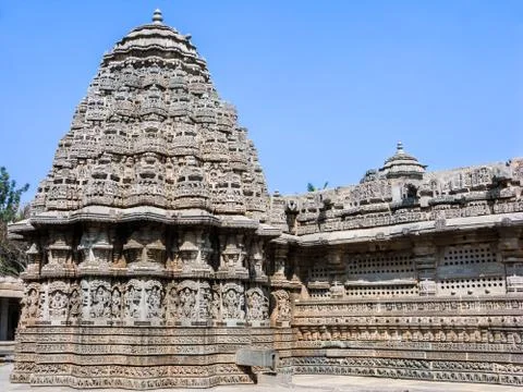 Somanathapur Temple Stock Photos