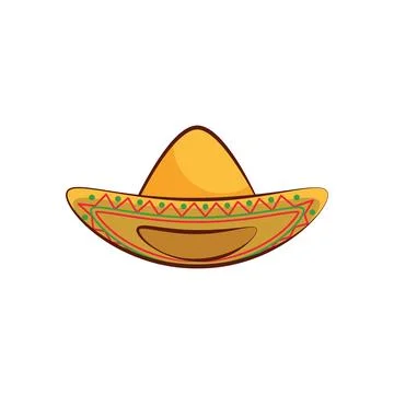 Sombrero hat icon 스톡 일러스트